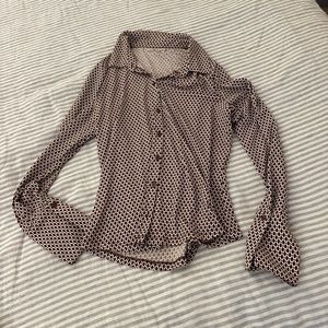 trendy collared shirt from soft A&F collection (size L)